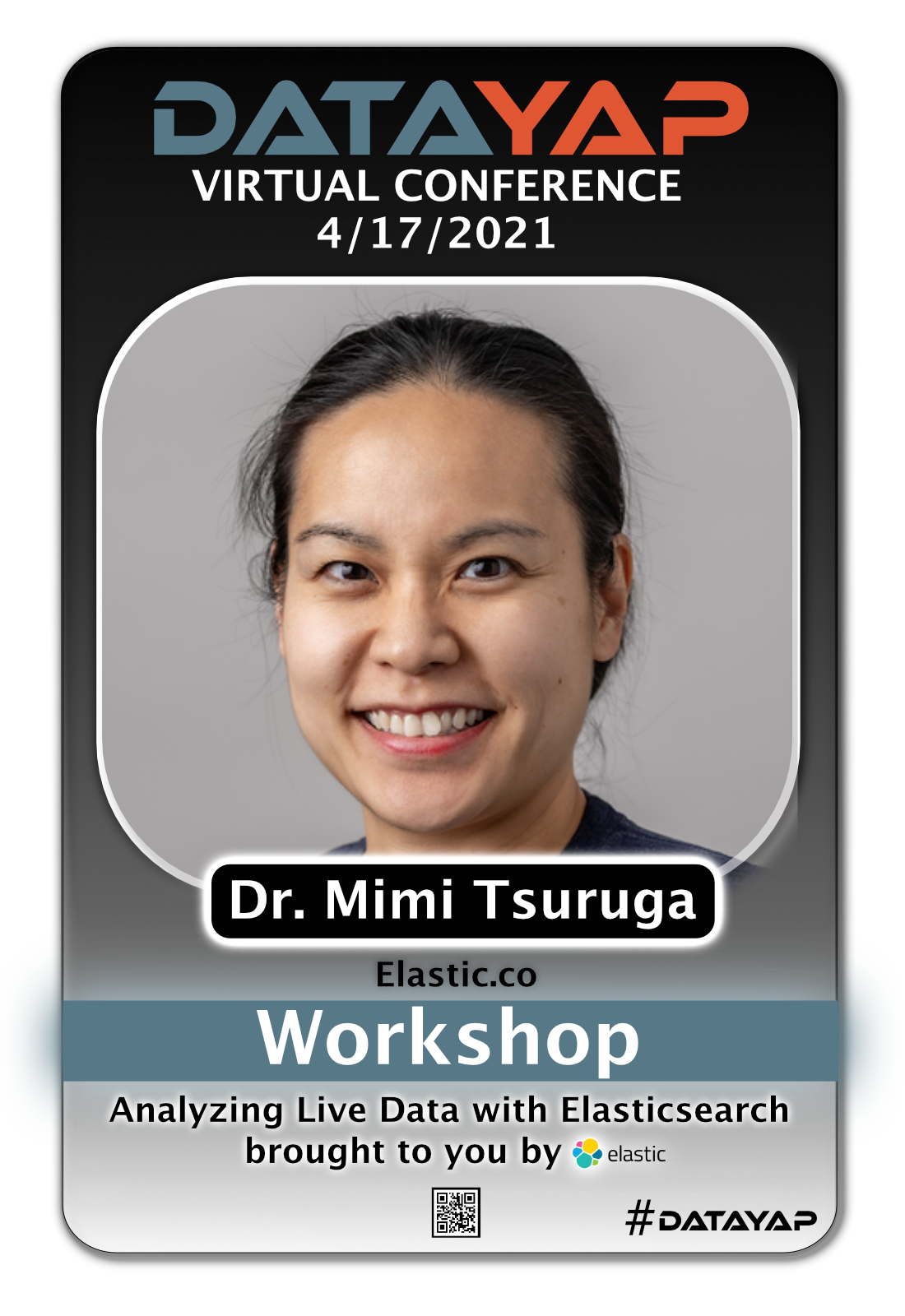 DataYap Conference Card - Dr Mimi Tsuruga